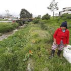 Las personas que viven cerca de los ríos y quebradas temen que existan inundaciones.