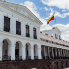El presidente de Ecuador gobierna desde el Palacio de Carondelet, en Quito.