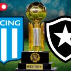 Racing y Botafogo van por su primer título en la Recopa Sudamericana 2025.