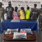 Tres menores de edad detenidos en Guayaquil.