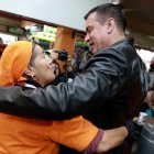 Daniel Noboa visitó mercado de Quito.