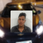 El detenido por asaltos en el norte de Guayaquil.