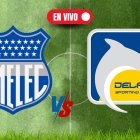 Emelec visita al Delfín en la segunda fecha de la LigaPro 2025.
