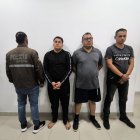 Los detenidos por la balacera fuera de la Penitenciaría del Litoral.