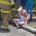 El sujeto señalado de intentar quitarse la vida en Guayaquil.