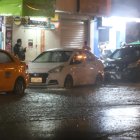 Así estaban las calles de Guayaquil este 22 de febrero.