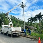 Referencial | Trabajadores de la Corporación Nacional de Electricidad.