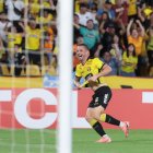 Octavio Rivero el hombre del empate de Barcelona SC.