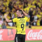 Octavio Riveros puso el gol del empate de Barcelona ante El Nacional.