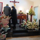 El velorio se hizo en una funeraria del norte de la capital, un día después del hallazgo.