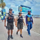 Agentes de la Policía cuidarán la seguridad en los diferentes balnearios del país.