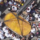 En Cuenca se hizo el mote pata más grande del mundo.