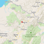 Este sábado 1 de marzo, se registró un temblor en Ecuador.