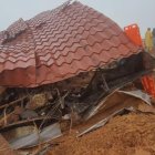 La vivienda donde residían las hermanas fue destruida completamente, en Celica, Loja.