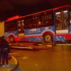 Las unidades llegaron en medio de la expectativa de los ciudadanos.