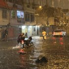 En Sauces sufren los estragos de la fuerte lluvia de este 4 de marzo.