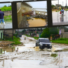 En varios sectores de la provincia de Santa Elena reportaron acumulación de agua.