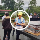 Los restos del periodista llegaron a Quinindé.