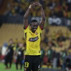 Janner Corozo marcó un doblete en la victoria de Barcelona SC.