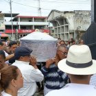 Patricio Aguilar fue sepultado en Quinindé.