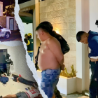 Agentes de grupos especializados de la Policía sorprendieron a los sospechosos dentro de una casa.