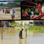 En varias comunidades de Colonche vivieron una calamidad por la inundación.