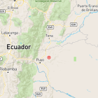 El epicentro del sismo de este 8 de marzo.