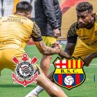 Barcelona SC  tendrá un solo entrenamientos en Sao Paulo para enfrentar a Corinthians.