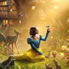 La película Blancanieves busca modernizar el clásico de 1937.