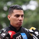 Luis León no ha debutado con Emelec debido a que se recupera de su lesión.