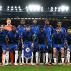 Plantilla del Chelsea en el partido ante Copenhague del jueves 13 de marzo.