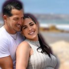 Karin Barreiro junto a su esposo, Johan Gómez.