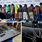 Los doce adultos iban a ser presentados en audiencia la tarde de este viernes 14 de marzo de 2025.