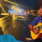 Felipe Lamilla, integrante del grupo musical hermanos Lamilla, sufrió accidente en la vía a Palestina