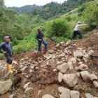 El derrumbe del muro pone en riesgo a todo el complejo arqueológico Malqui Machay.