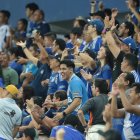 Hinchada de Emelec volvió a la felicidad.