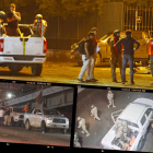 La recreación tuvo lugar en el sitio en donde fueron aprehendidos los menores.