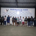 Los detenidos en El Oro.