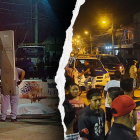 Agentes policiales y peritos aseguraron la zona e iniciaron las investigaciones.