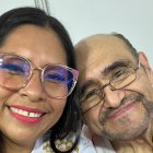 Un video fue todo lo que necesitó Lis Padilla para alcanzar la fama. En la imagen junto al actor Édgar Vivar, 'Señor Barriga'.