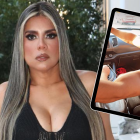 Sofía Caiche y su hijo Piero Perasso