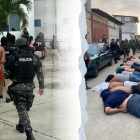 Tras la audiencia, a cinco de los apresados les ordenaron prisión.