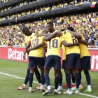 Ecuador celebró ante Venezuela en Quito.