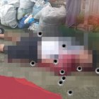 El cuerpo de Ángel Villavicencio 

quedó sobre la vereda.