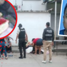 El cuerpo de Daniel Heredia quedó sobre la calzada. Sostenía la Biblia.