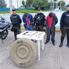 Los detenidos en el Quicentro Norte, en Quito, fueron procesados por el delito de robo.