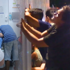 Dolorosos momentos protagonizaron los padres del infante fallecido.