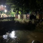 Urbanizaciones en Daule se vieron afectadas por las lluvias de este 27 de marzo.