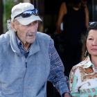 Gene Hackman y su esposa Betsy Arakawa en Santa Fe