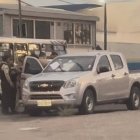 El hecho armado se produjo mientras Meza iba en una camioneta. Transeúntes se aglomeraron alrededor del carro. Luego llegaron policías.